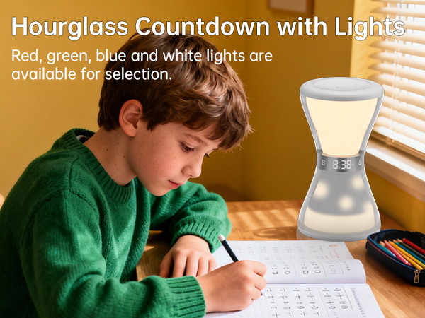 night light alarm clock