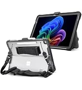 Omnpak Case for Microsoft Surface Pro 12" 2025, Rugged Protective Cover with Pen Holder, Removabl...