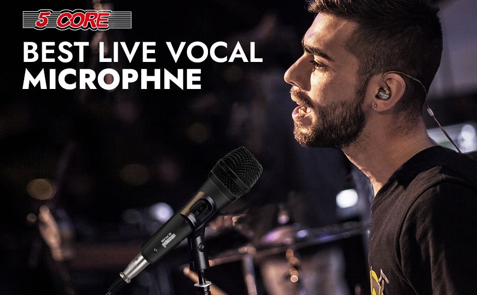 microphone for singing, wired microphone, dynamic microphone, mic, singing microphone