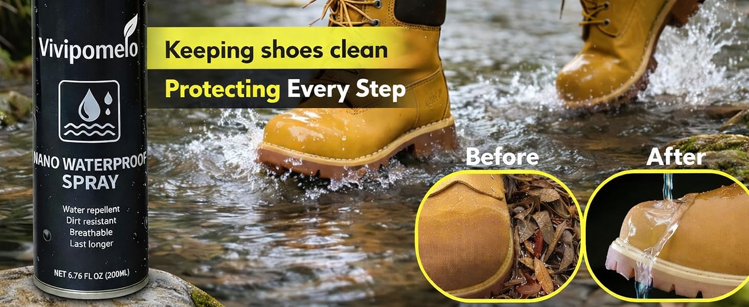 waterproof shoe spray