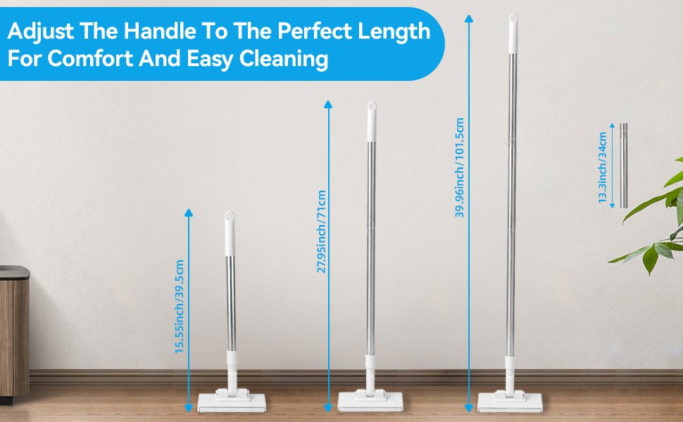 hands free flat mop