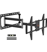 ELIVED Long Extension TV Mount for Most 37-75 Inch TV, Full Motion Wall Bracket with 29.5 inch Lo...
