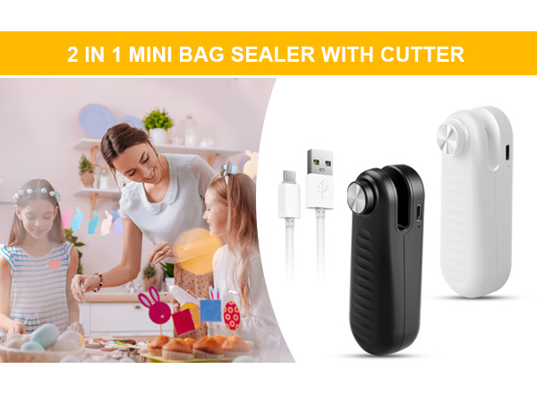 2in1 mini bag sealer