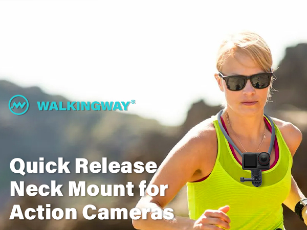 Walking Way Neck Mount for GoPro Magnetic Neck Camera Holder