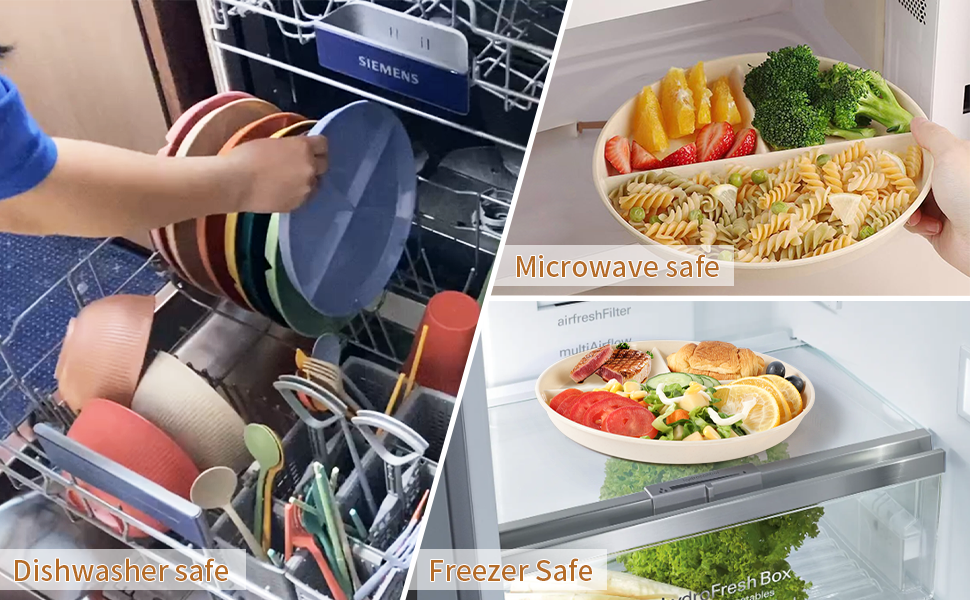 Microwave safe,Dishwasher safe,Freezer Safe