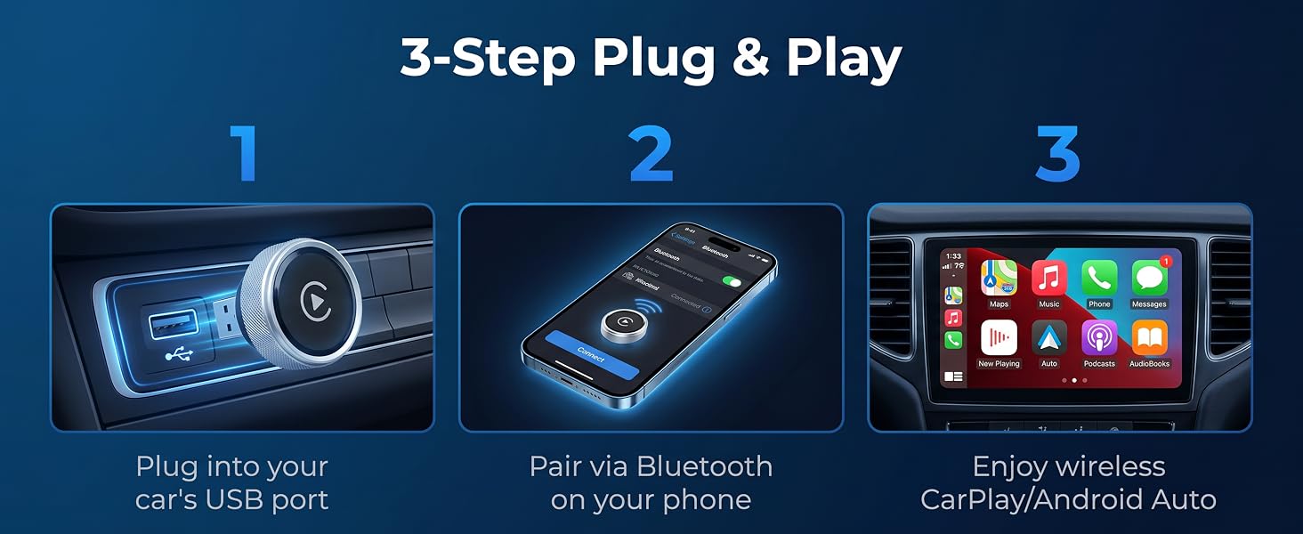 apple car play wireless adapter