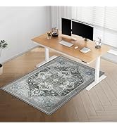 Kuyal Chair Mat for Hard Floors, 36'' x 55'' Floor Mats Wood/Tile Protection Mat, Office Chair Ru...