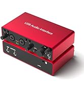 ZUZONG 2nd Gen Audio Interface 2i2 Audio Interface with 48V Phantom Power 24 Bit/192kHz Support S...