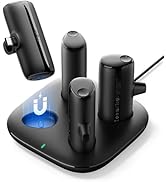 VIYISI Portable Charger Station USB C 5000mAh, 4 Pcs Fast Charging Power Bank with Charging Dock,...