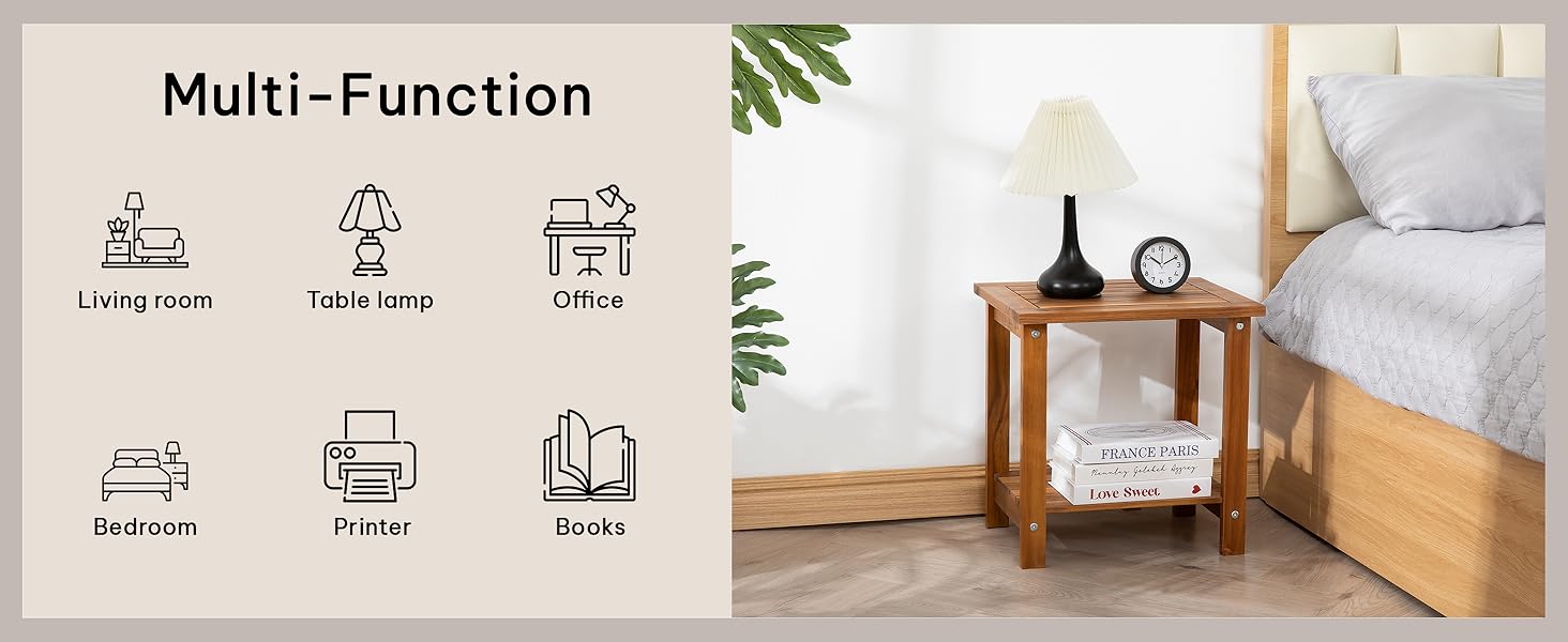 Wooden Side Table