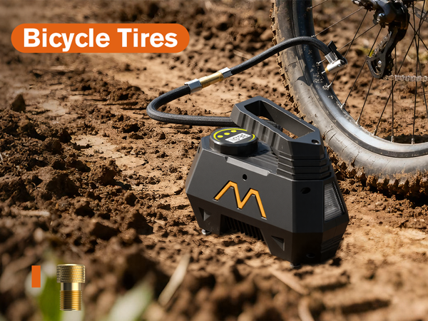 air pump for bicycle tires