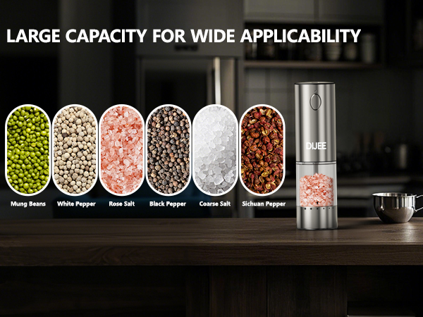 Rechargeable Pepper Grinder Mill Electric 