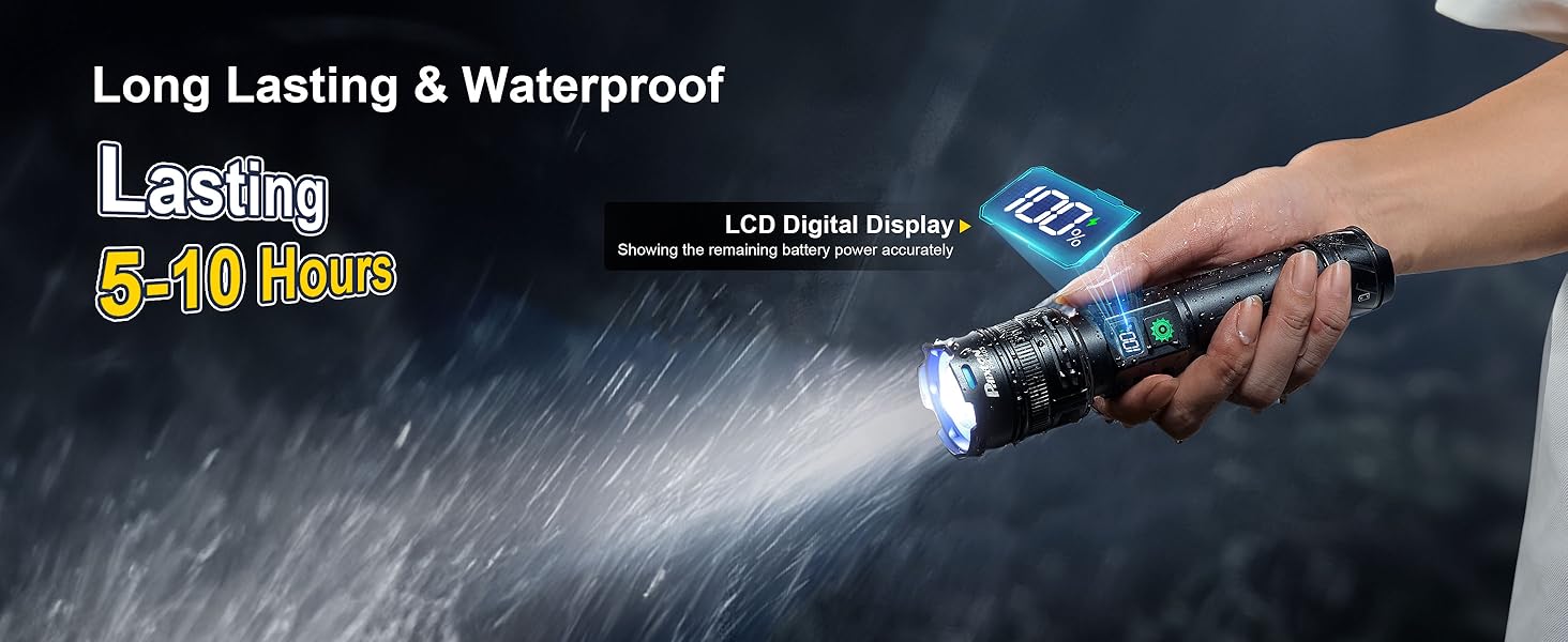 rechargeable flashlights