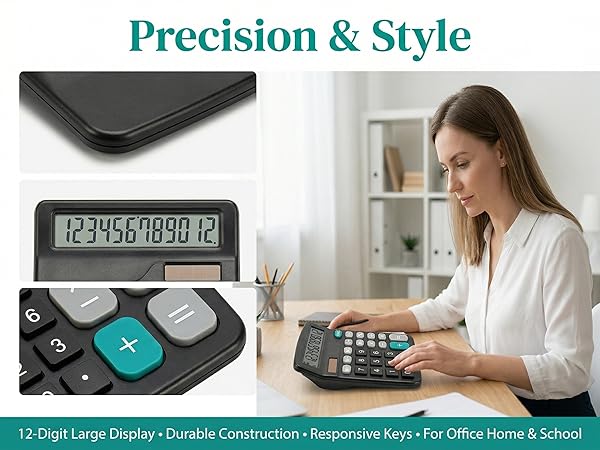 Calculators with Large LCD Display