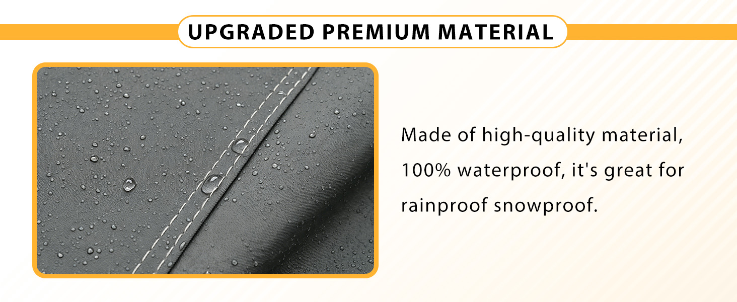 upgraded premiun material