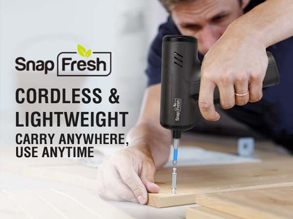 cordless convenience for portability