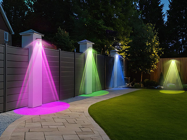 SunFlickt Solar Fence Lights