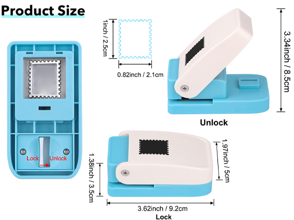 Lever Action Craft Punch for Paper Crafting Scrapbooking
