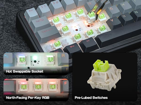 F65PRO Wireless Gaming Keyboard