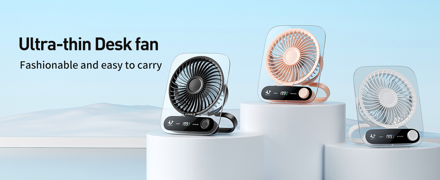 Small Desk Fan Quiet 1