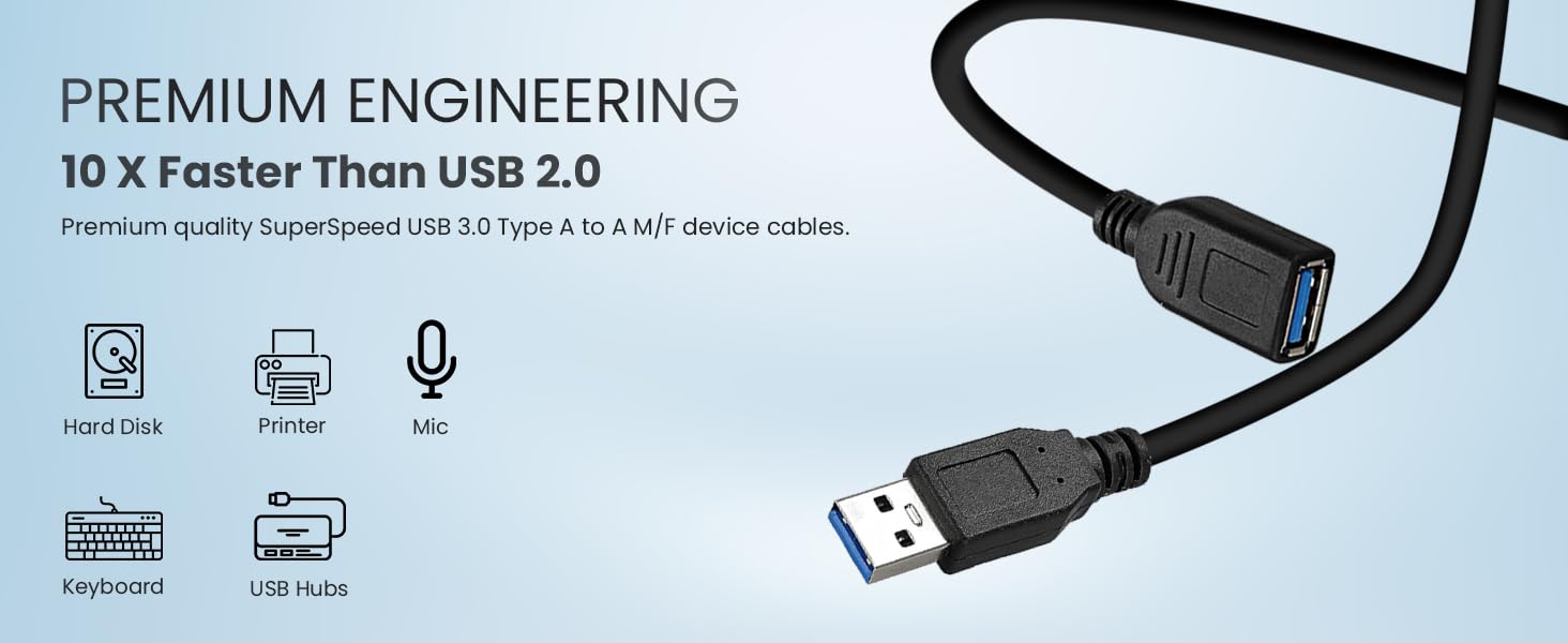 3.0 ext cable -15cm-4 Pack-black-3