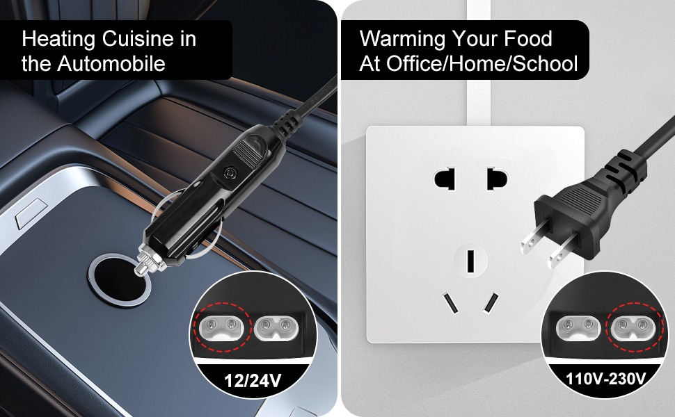 electric heated lunch box