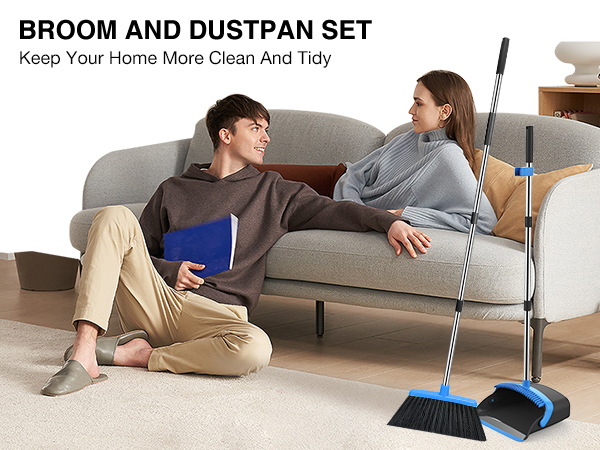 Broom and Dustpan Set