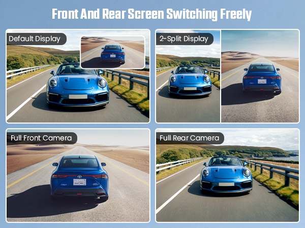 Loop Recording &amp; Built-in G-Sensor