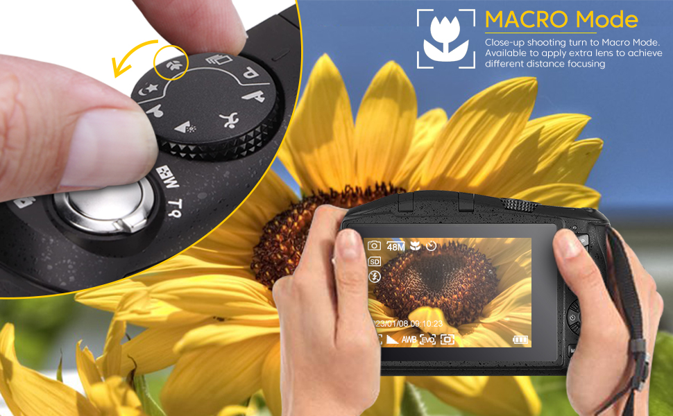 digital camera for photography macro