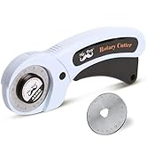 Mr. Pen- Fabric Cutter, Rotary Cutter, 45mm, 1 Extra Blade, Rotary Cutter for Fabric, Leather Cut...