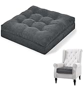 TANYOO Recliner Cushion Dual Layer Fillings Chair Cushion for Elderly 20”x20”x5” Extra Large Seat...