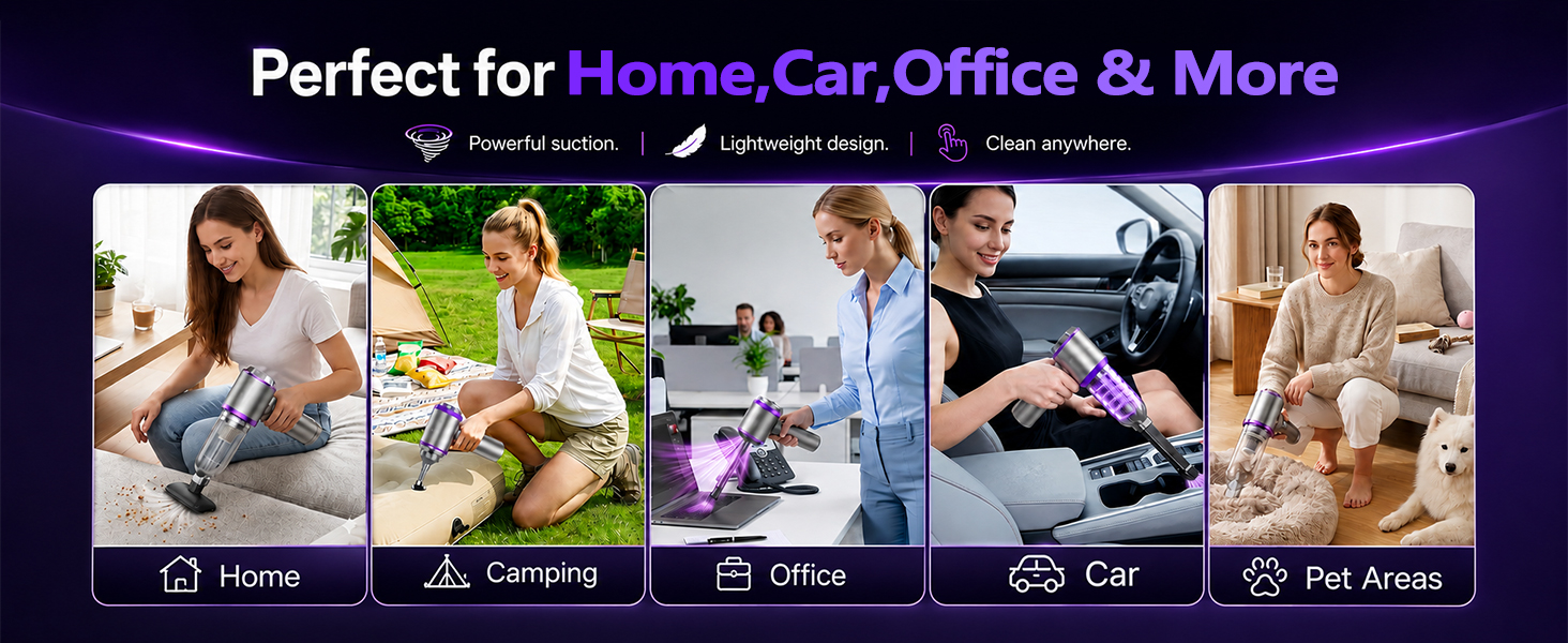 Perfect for Home,Car,Office &amp; More