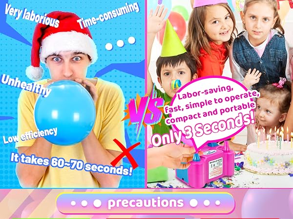 electric air pump balloon inflator pump electric bomba para inflar globos balloon air pump