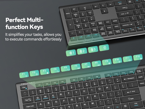 bluetooth keyboard rechargeable