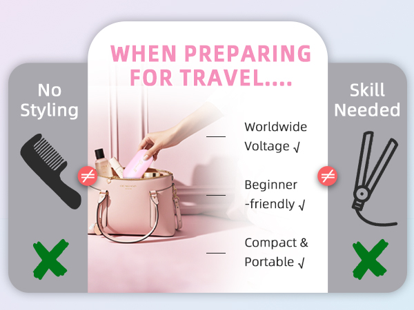 B071 hair straightener brush