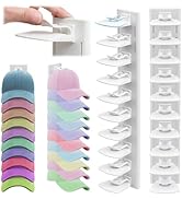 Enwokran Baseball Cap Organizer - Bedroom Closet Storage | 2 Pack, 40 Hats Capacity, Multilayer R...