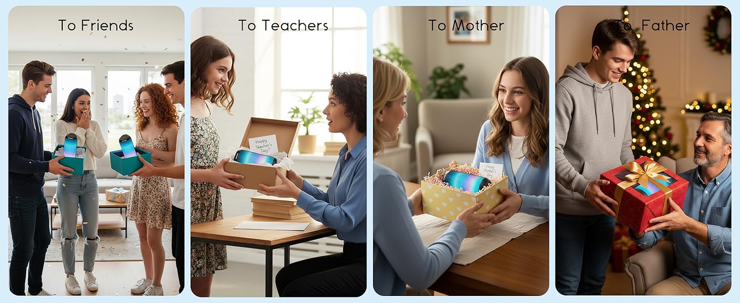 Ideal gifts for him her friends teachers mother father and everyone