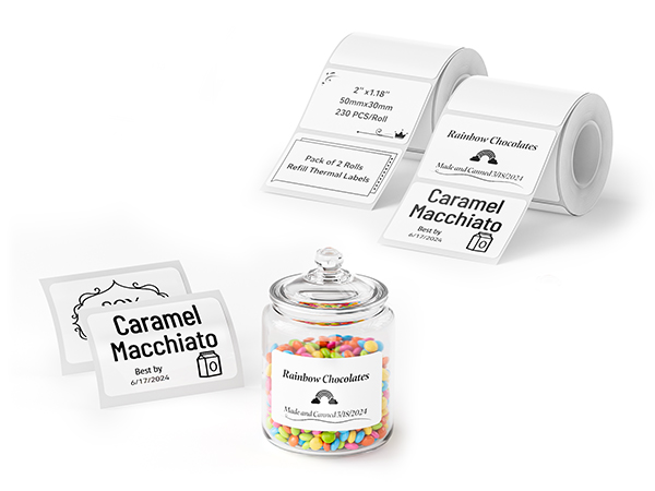 2 Rolls White for Home