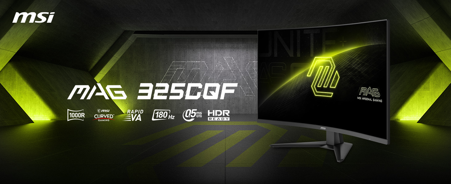 MAG 325CQF Curved Gaming Monitor