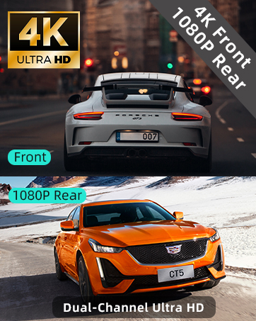 Dual Channel Dash Cam
