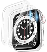 [2 Pack] Tempered Glass Screen Protector 40mm Compatible for Apple Watch Series 6/SE/5/4, EWUONU ...