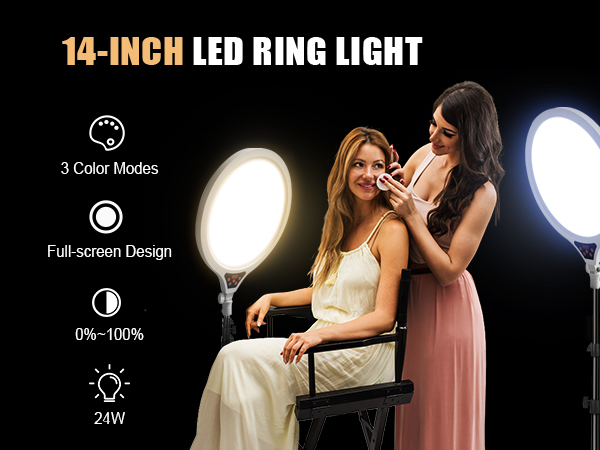 ring light with stand