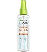 Garnier Fructis Diamond Sleek Hair Shine Spray, Up to 100-Hour Frizz Control, Heat Protectant up ...
