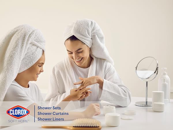 Clorox Shower Curtain Top Banner - New Logo - Mobile