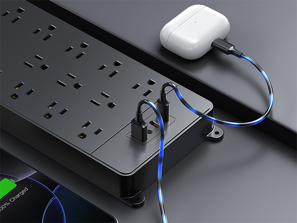 Power Strip with USB C