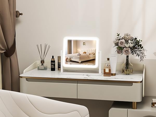 makeup mirror for desk makeup mirror tabletop makeup mirror touch screen vanity mirror