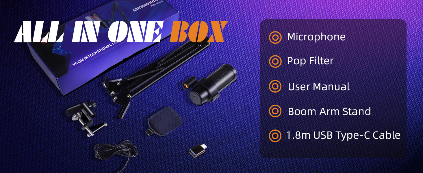 Condenser Dynamic Mic