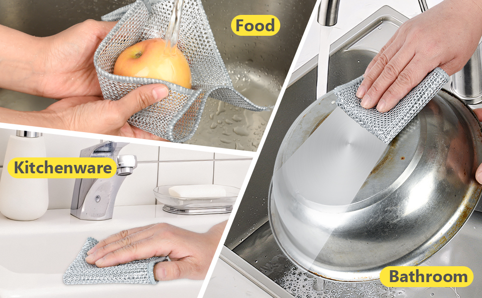 wire dishcloths