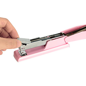 pink stapler 