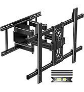 MOUNTUP Heavy Duty Full Motion TV Wall Mount for 50-110 inch Large TVs, Holds 250 lbs, 1.65